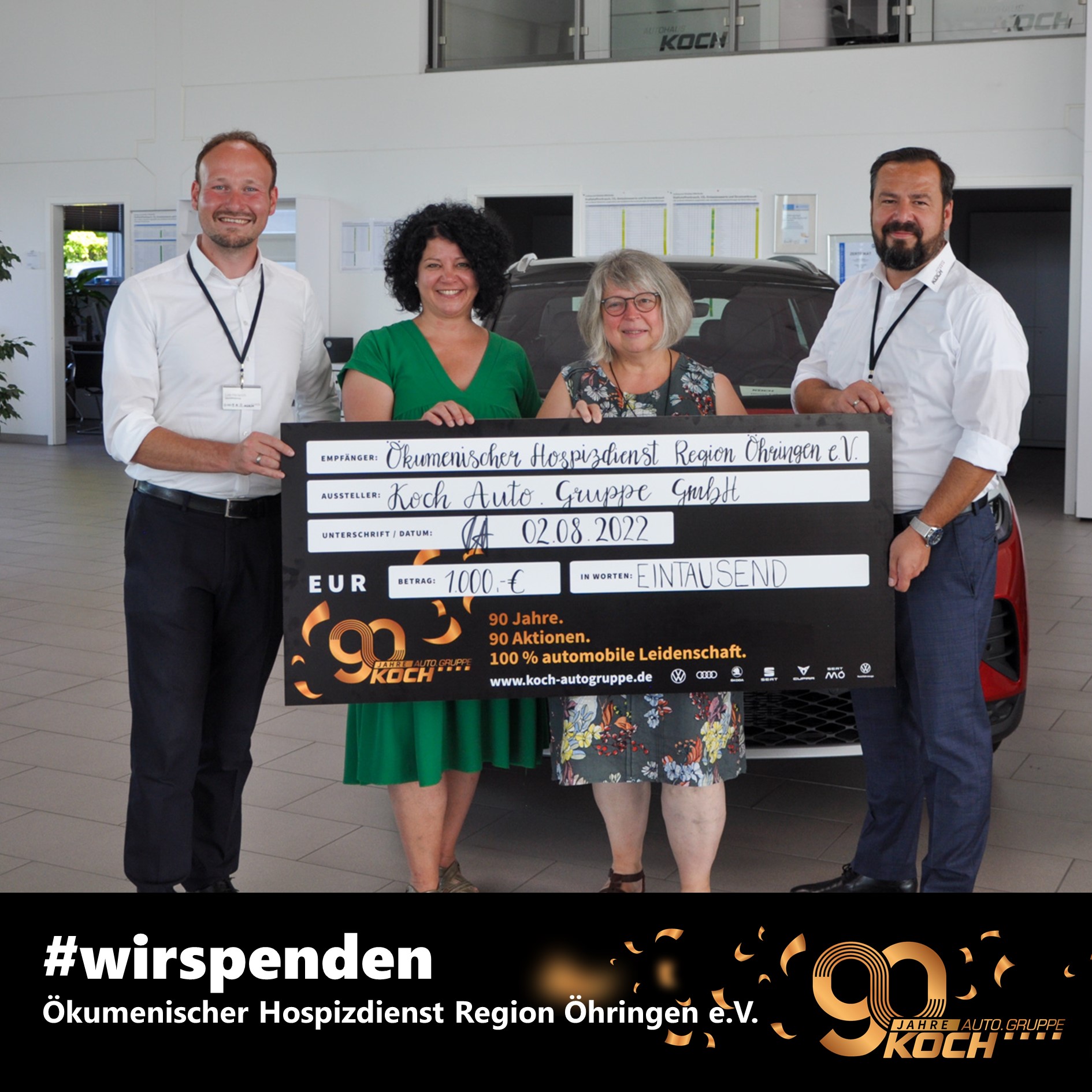 Autohaus Koch_Spendenübergabe_1